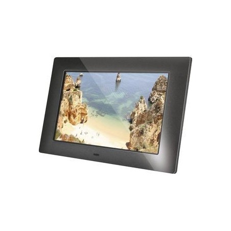 Braun DigiFrame 720 Digital Photo Frame 7" - Sleek Black Design for Stunning Memories